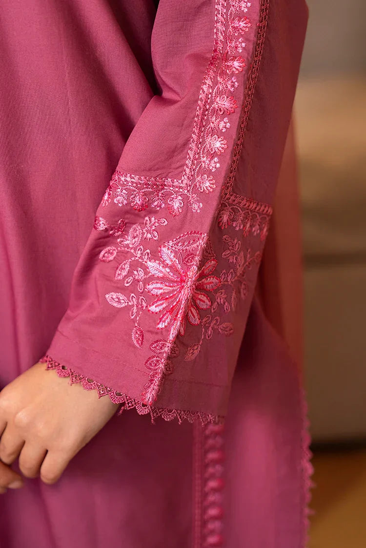 Picture of 3-PC Stitched Embroidered Suit - Available at Raja Sahib