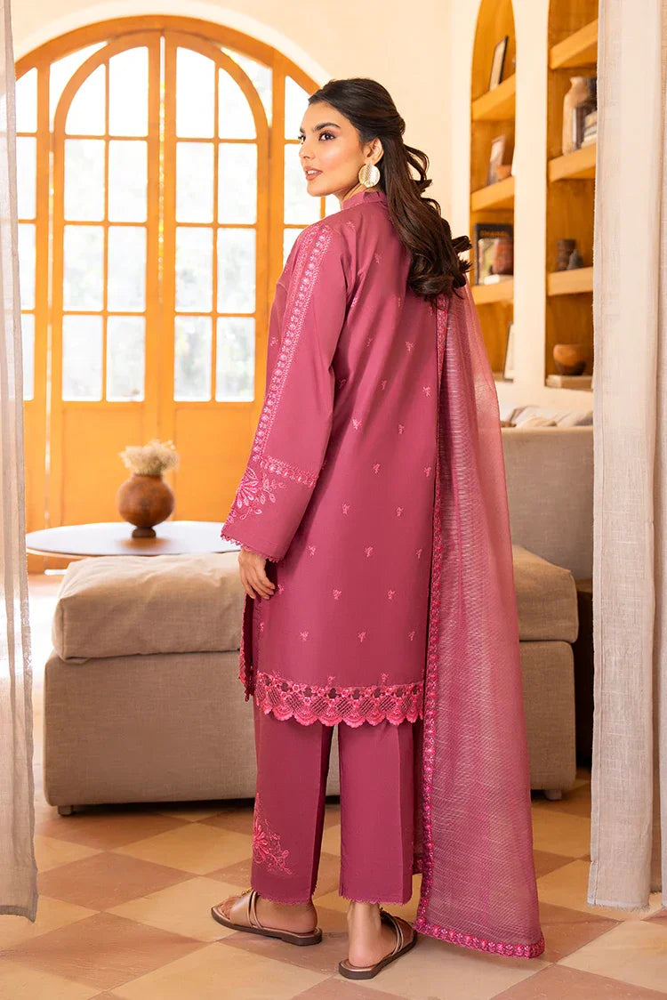 Picture of 3-PC Stitched Embroidered Suit - Available at Raja Sahib