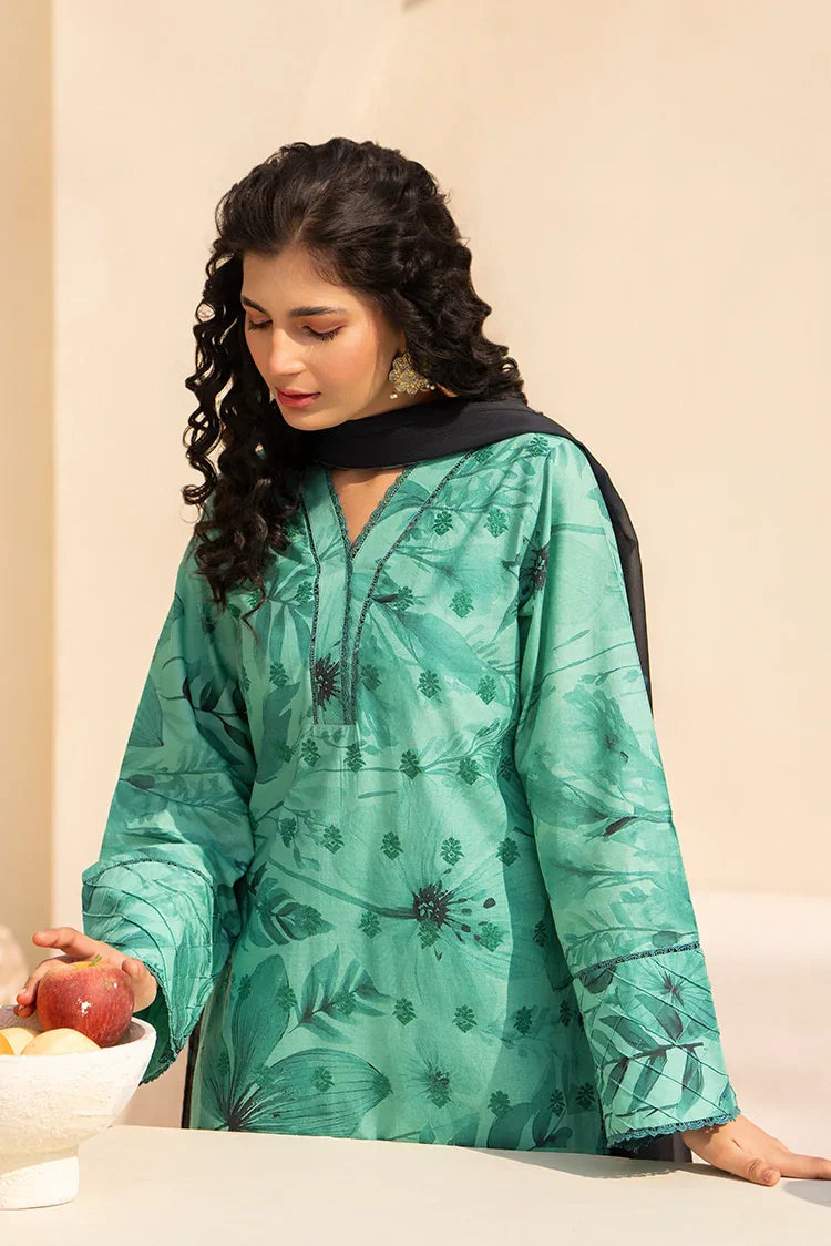 Picture of 3-PC Stitched Embroidered Suit - Available at Raja Sahib