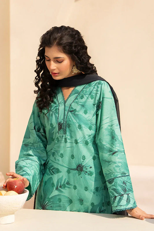 Picture of 3-PC Stitched Embroidered Suit - Available at Raja Sahib