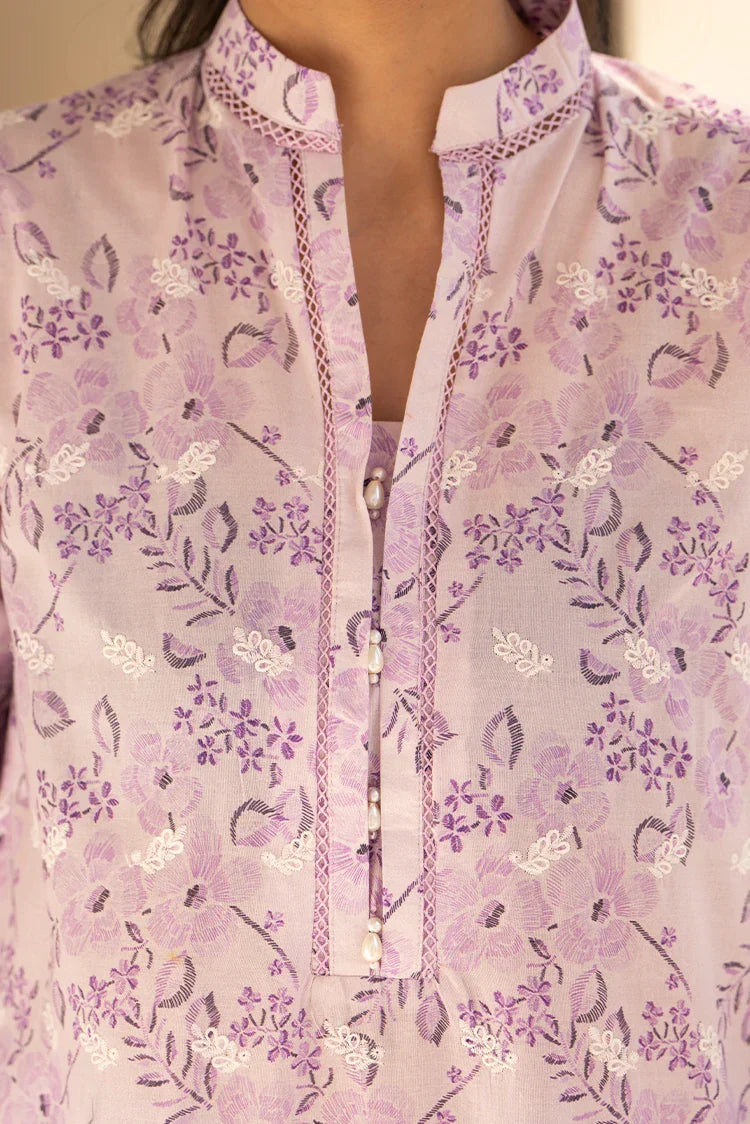 Picture of 3-PC Stitched Embroidered Suit - Available at Raja Sahib