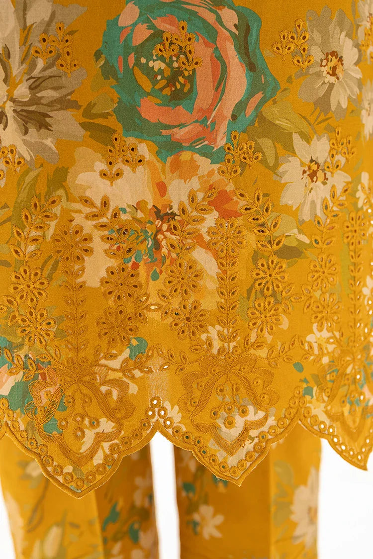 Picture of 3-PC Stitched Embroidered Suit - Available at Raja Sahib