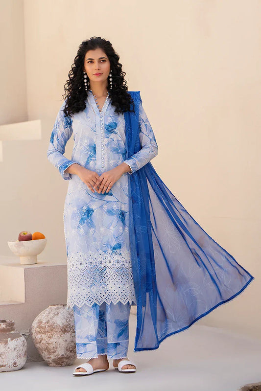 Picture of 3-PC Stitched Embroidered Suit - Available at Raja Sahib