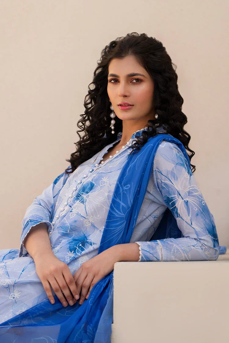 Picture of 3-PC Stitched Embroidered Suit - Available at Raja Sahib