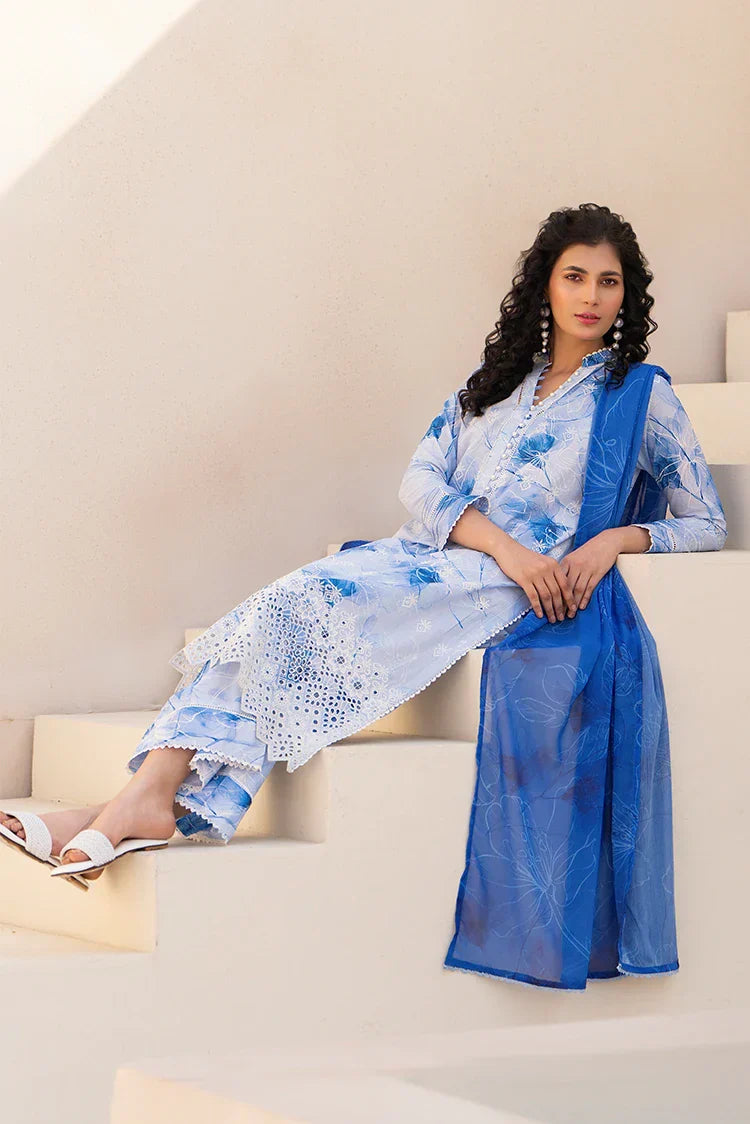 Picture of 3-PC Stitched Embroidered Suit - Available at Raja Sahib