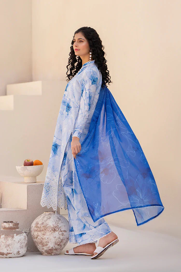 Picture of 3-PC Stitched Embroidered Suit - Available at Raja Sahib