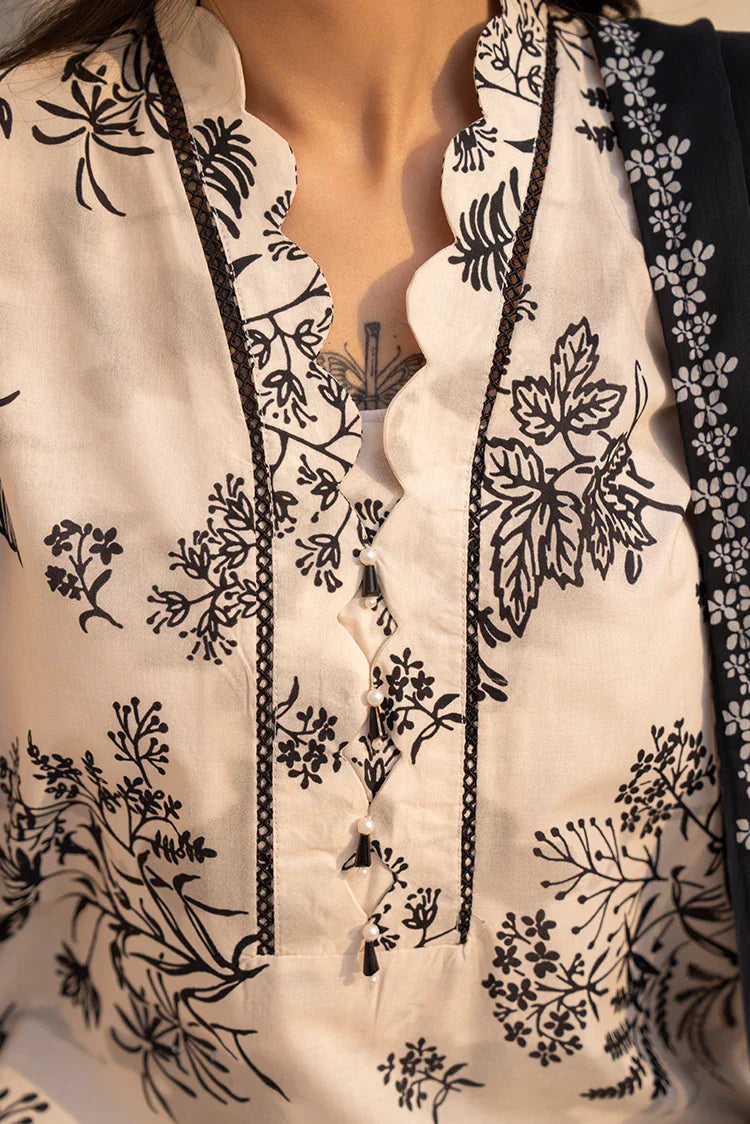 Picture of 3-PC Stitched Embroidered Suit - Available at Raja Sahib