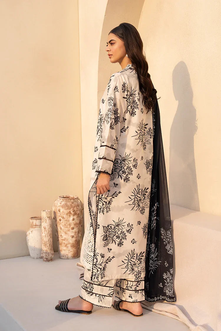 Picture of 3-PC Stitched Embroidered Suit - Available at Raja Sahib