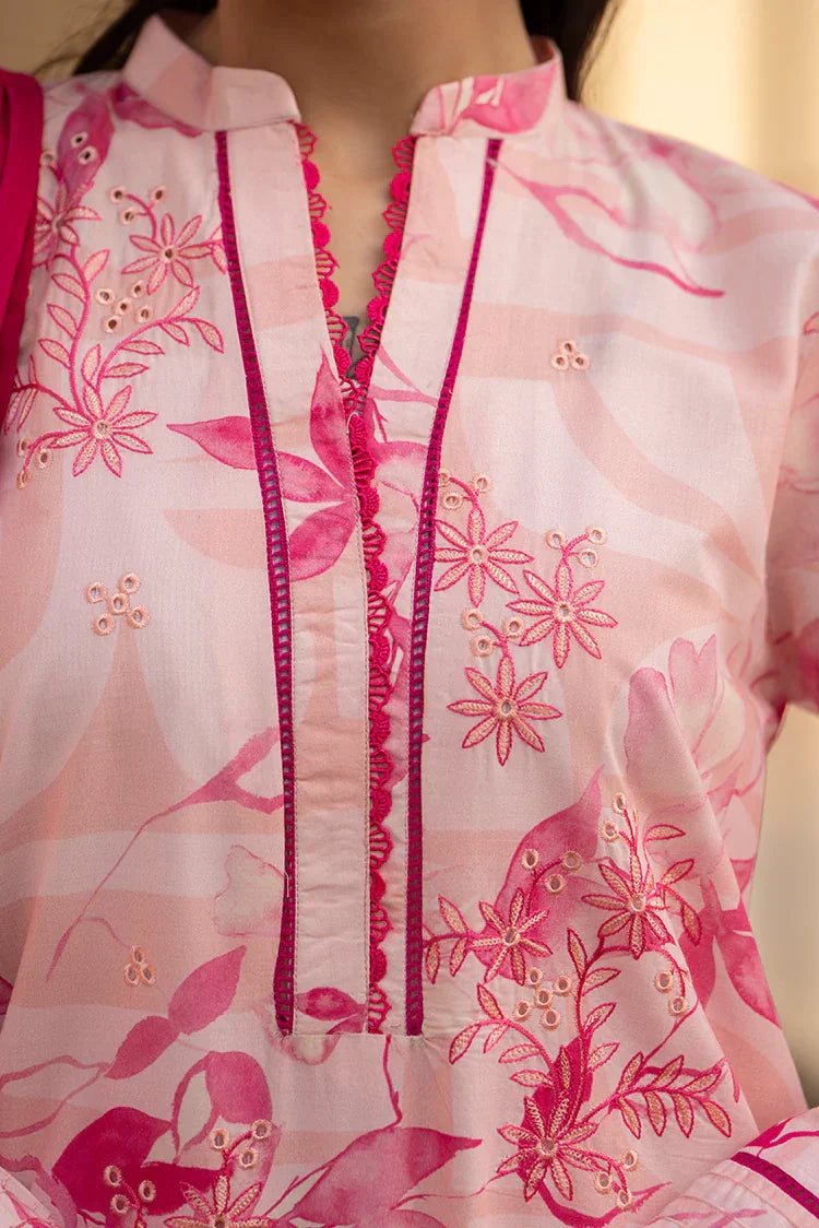 Picture of 3-PC Stitched Embroidered Suit - Available at Raja Sahib