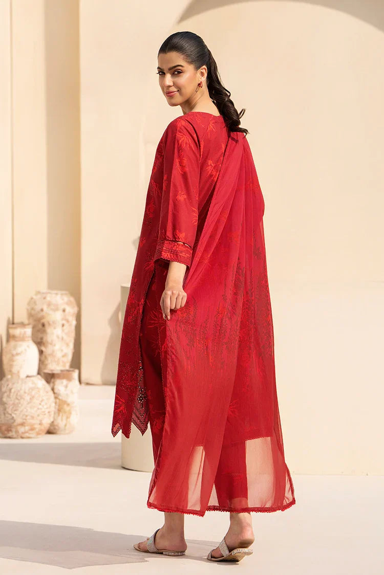 Picture of 3-PC Stitched Embroidered Suit - Available at Raja Sahib