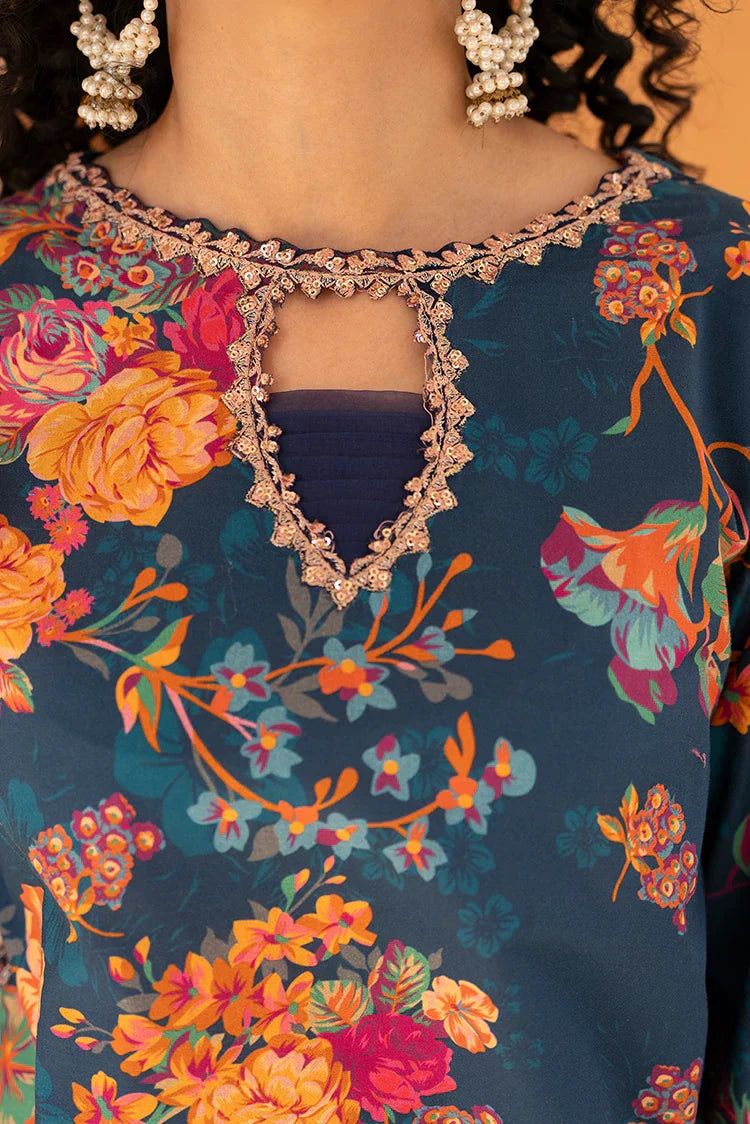 Picture of 3-PC Stitched Printed Suit - Available at Raja Sahib