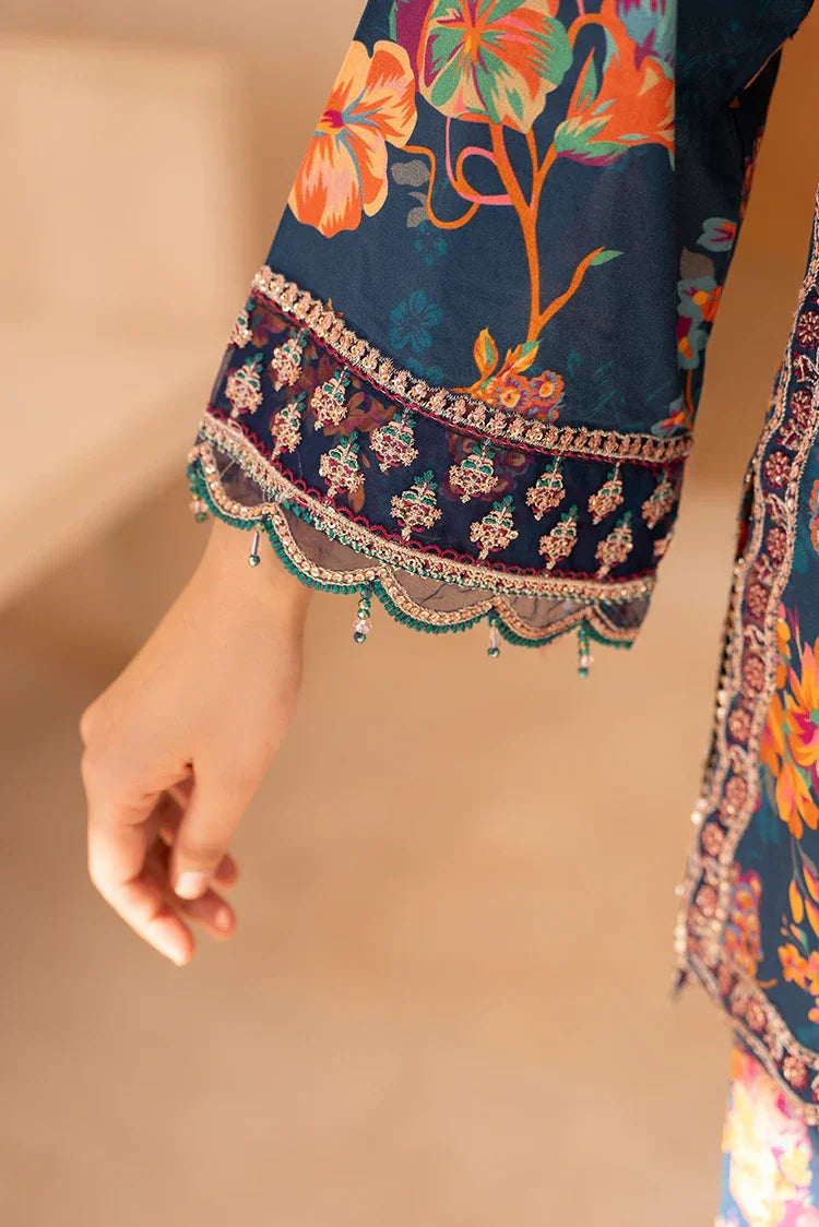 Picture of 3-PC Stitched Printed Suit - Available at Raja Sahib