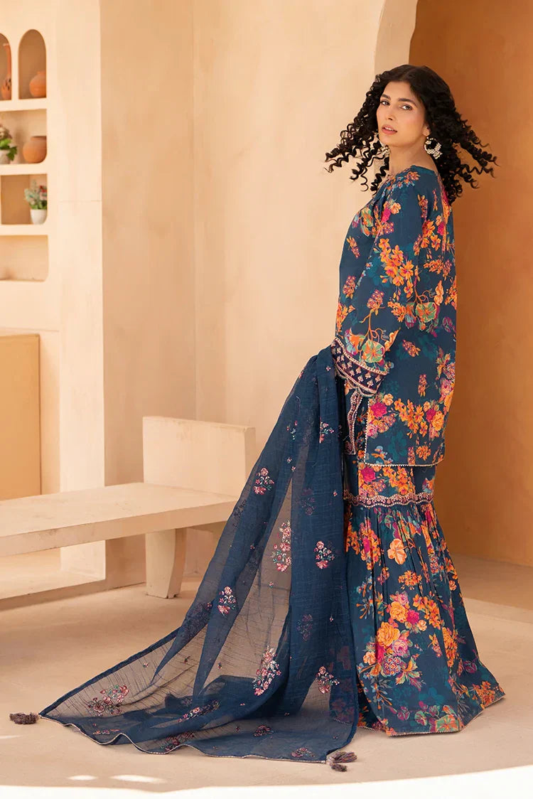 Picture of 3-PC Stitched Printed Suit - Available at Raja Sahib