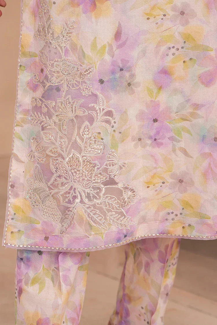 Picture of 3-PC Stitched Embroidered Suit - Available at Raja Sahib
