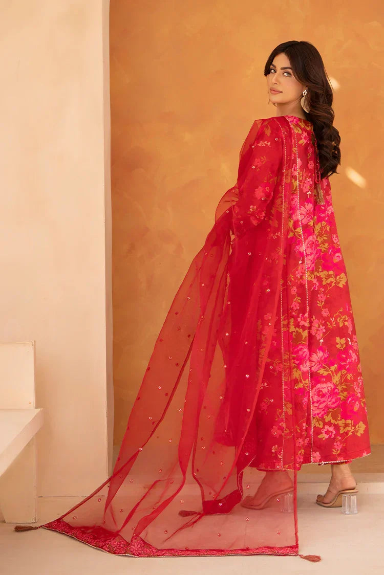 Picture of 3-PC Stitched Embroidered Suit - Available at Raja Sahib