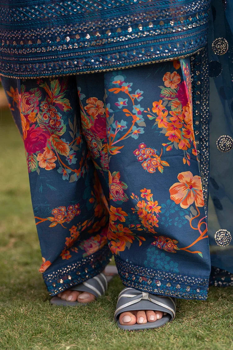 Picture of 3-PC Stitched Embroidered Suit - Available at Raja Sahib