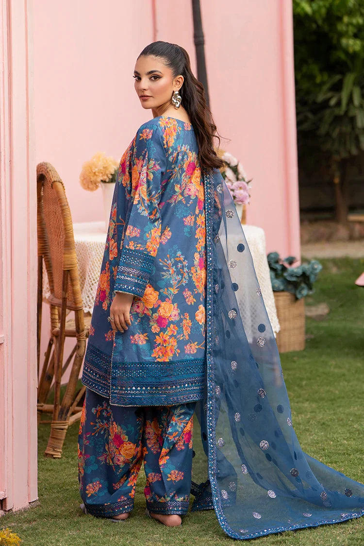 Picture of 3-PC Stitched Embroidered Suit - Available at Raja Sahib