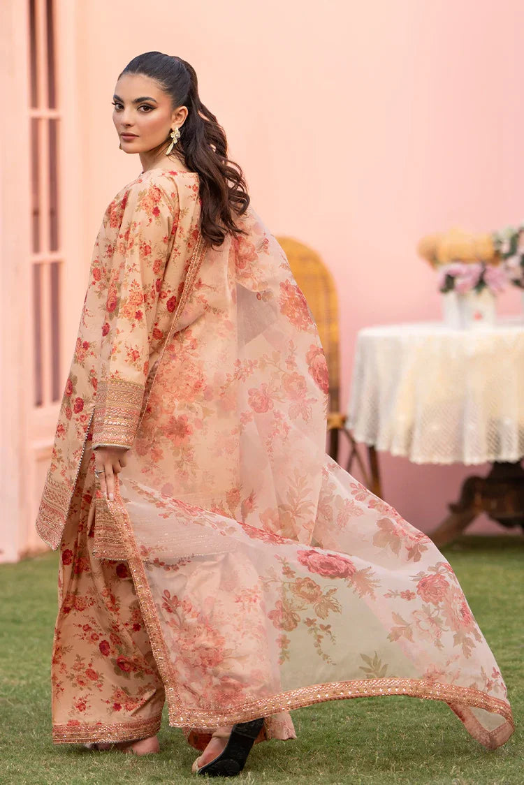 Picture of 3-PC Stitched Embroidered Suit - Available at Raja Sahib