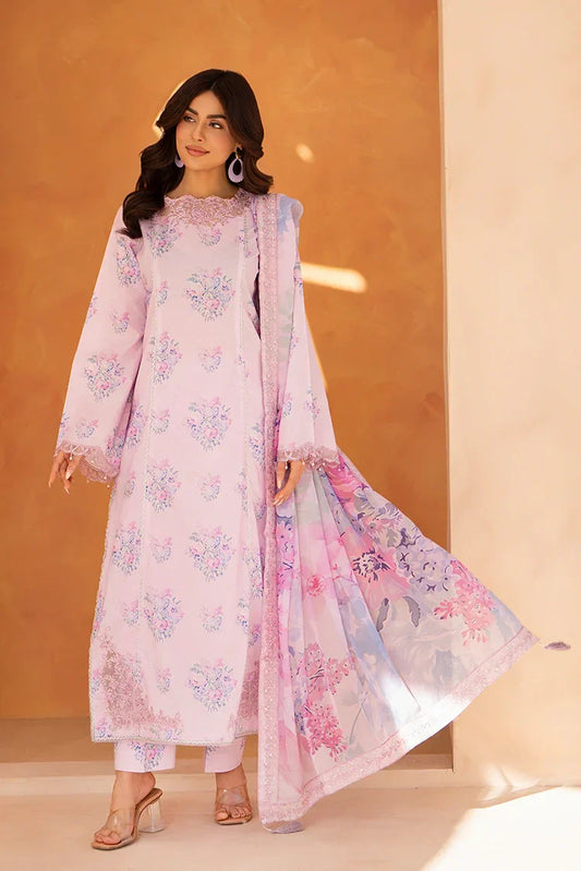 Picture of 3-PC Stitched Embroidered Suit - Available at Raja Sahib