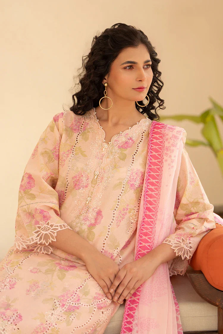 Picture of 3-PC Stitched Embroidered Suit - Available at Raja Sahib