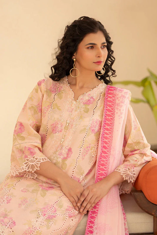 Picture of 3-PC Stitched Embroidered Suit - Available at Raja Sahib
