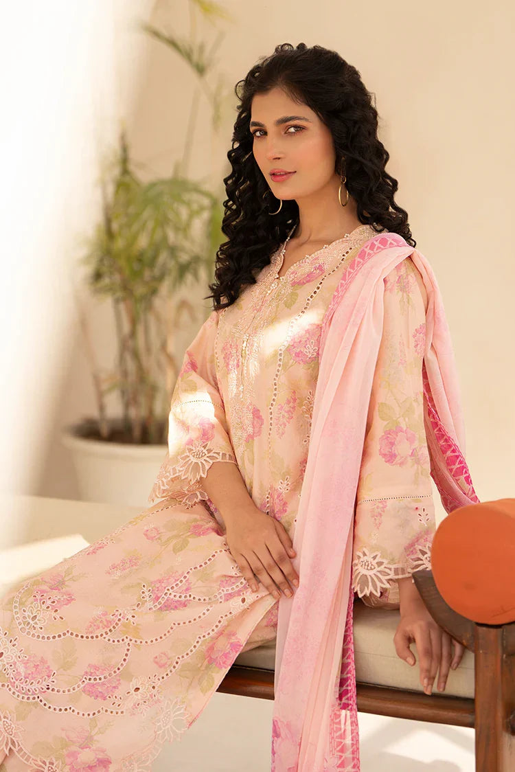 Picture of 3-PC Stitched Embroidered Suit - Available at Raja Sahib