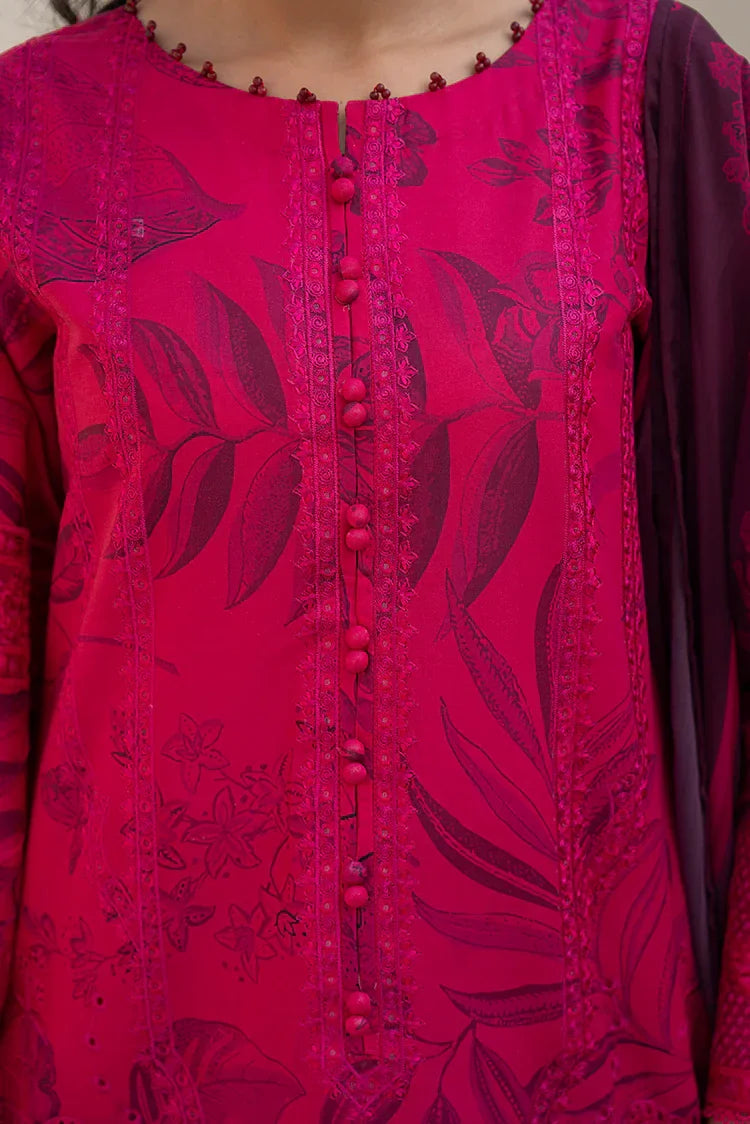 Picture of 3-PC Stitched Embroidered Suit - Available at Raja Sahib