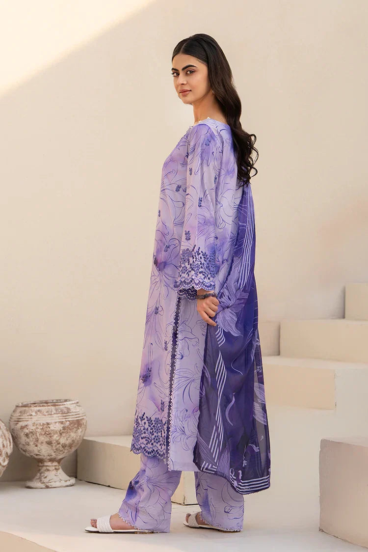 Picture of 3-PC Stitched Embroidered Suit - Available at Raja Sahib