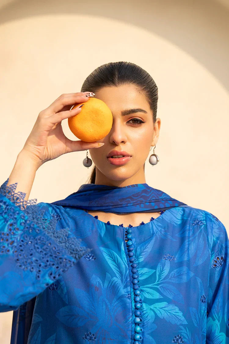 Picture of 3-PC Stitched Embroidered Suit - Available at Raja Sahib