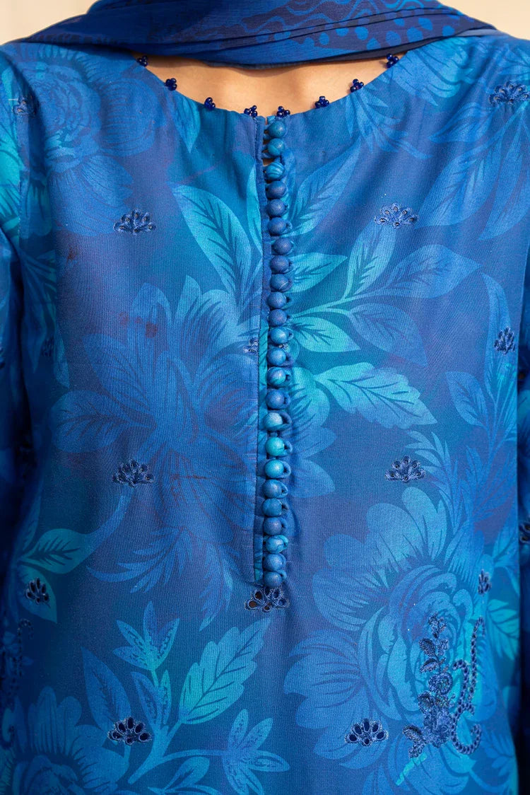 Picture of 3-PC Stitched Embroidered Suit - Available at Raja Sahib