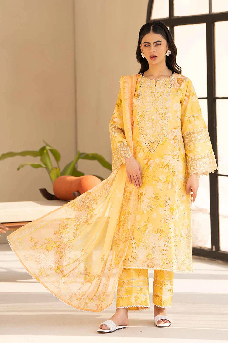 Picture of 3-PC Stitched Embroidered Suit - Available at Raja Sahib