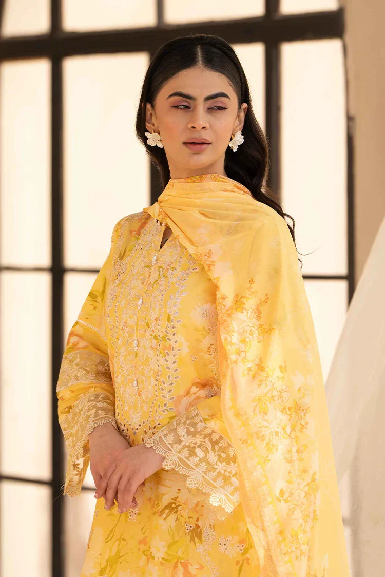 Picture of 3-PC Stitched Embroidered Suit - Available at Raja Sahib