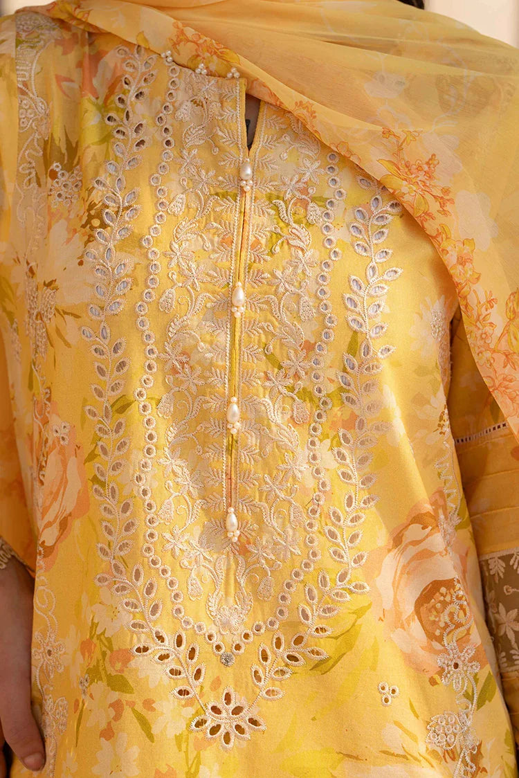 Picture of 3-PC Stitched Embroidered Suit - Available at Raja Sahib