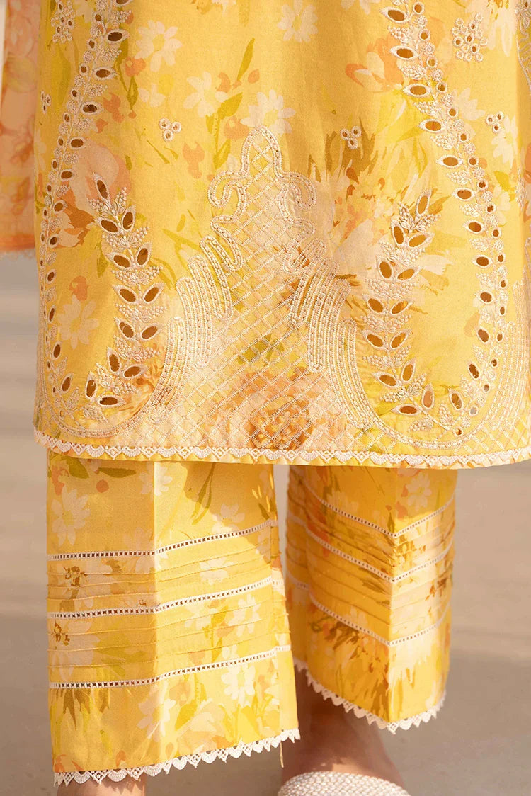 Picture of 3-PC Stitched Embroidered Suit - Available at Raja Sahib