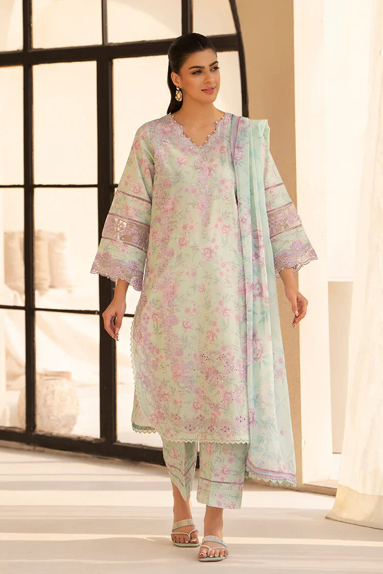 Picture of 3-PC Stitched Embroidered Suit - Available at Raja Sahib