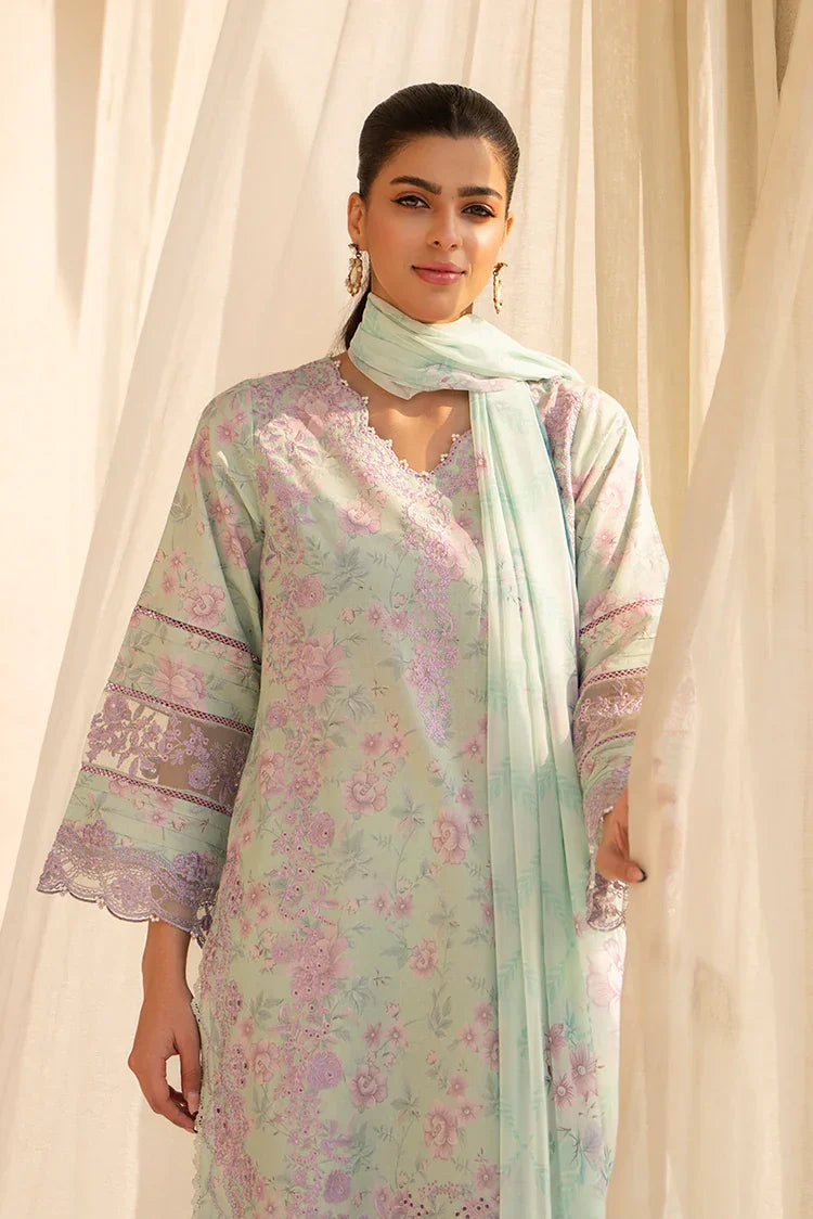 Picture of 3-PC Stitched Embroidered Suit - Available at Raja Sahib