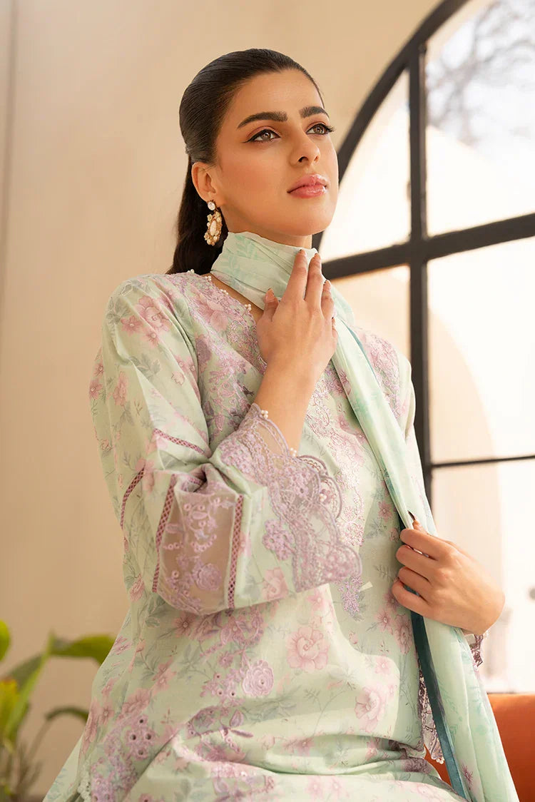 Picture of 3-PC Stitched Embroidered Suit - Available at Raja Sahib