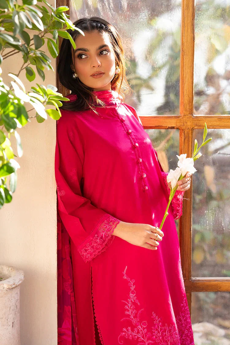 Picture of 3-PC Stitched Embroidered Suit - Available at Raja Sahib