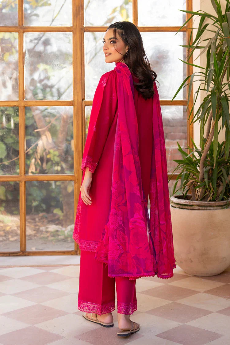 Picture of 3-PC Stitched Embroidered Suit - Available at Raja Sahib