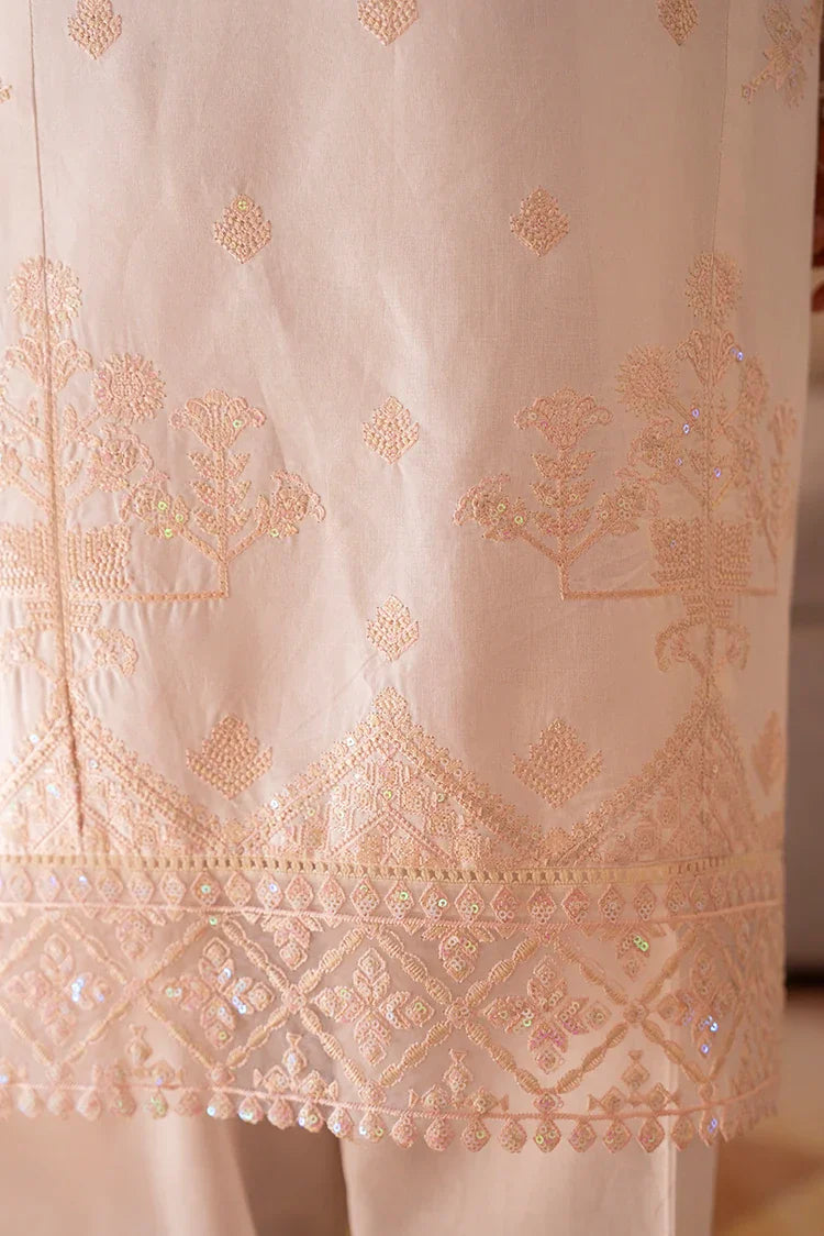 Picture of 3-PC Stitched Embroidered Suit - Available at Raja Sahib