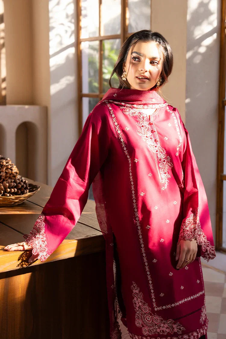 Picture of 3-PC Stitched Embroidered Suit - Available at Raja Sahib
