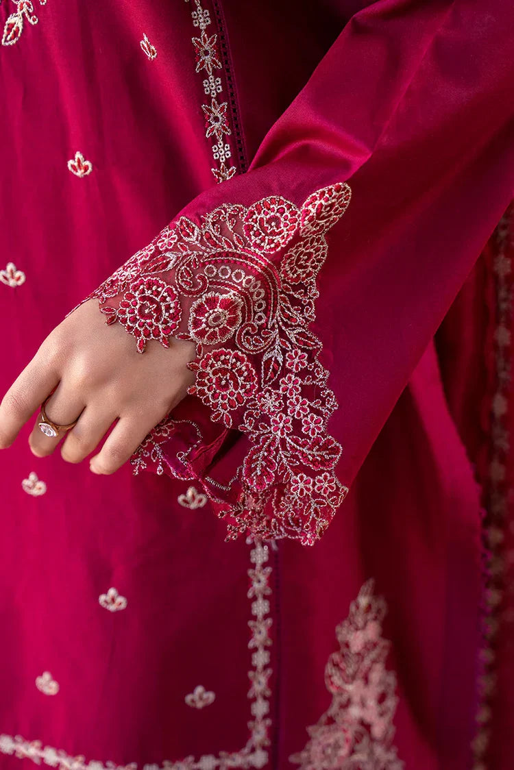 Picture of 3-PC Stitched Embroidered Suit - Available at Raja Sahib