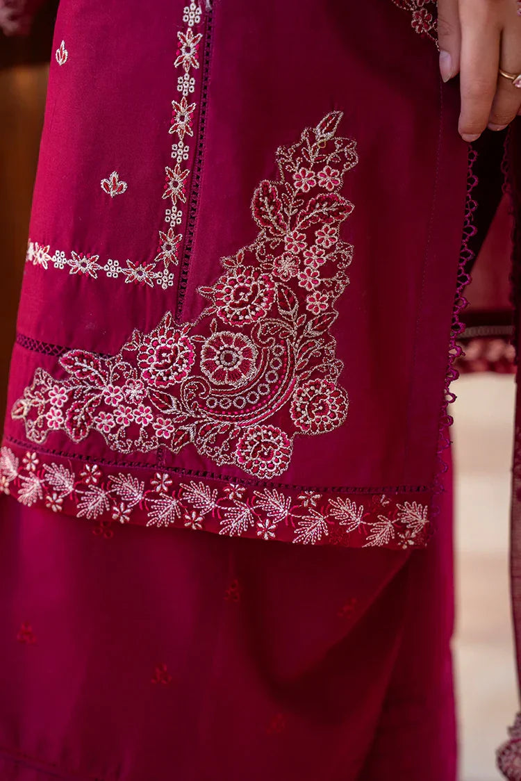 Picture of 3-PC Stitched Embroidered Suit - Available at Raja Sahib