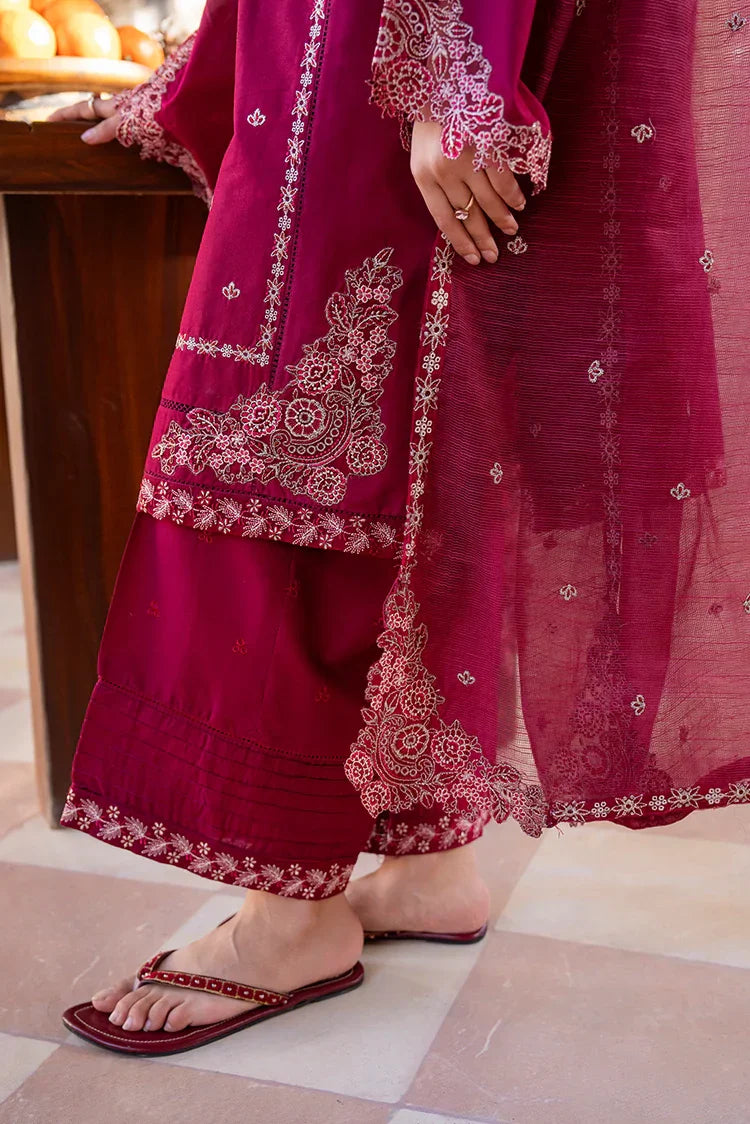 Picture of 3-PC Stitched Embroidered Suit - Available at Raja Sahib
