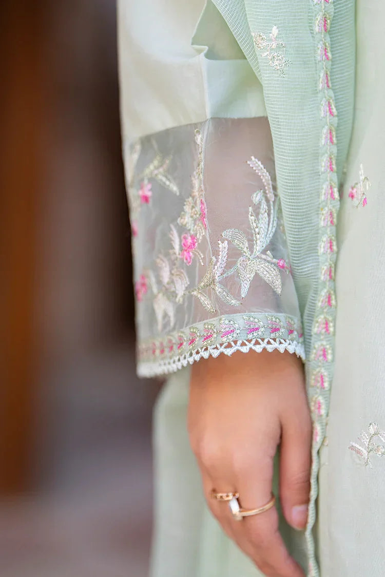 Picture of 3-PC Stitched Embroidered Suit - Available at Raja Sahib