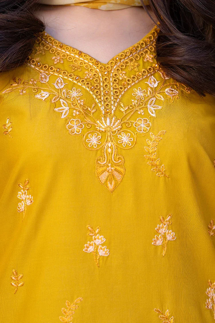 Picture of 3-PC Stitched Embroidered Suit - Available at Raja Sahib