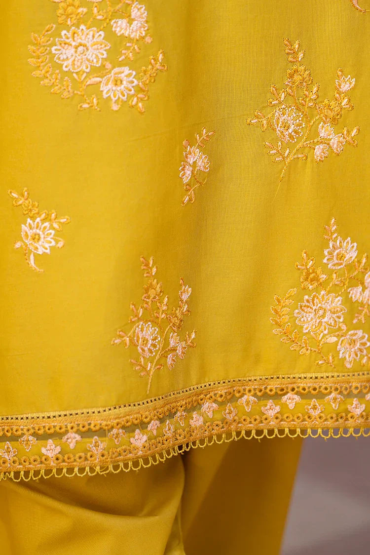 Picture of 3-PC Stitched Embroidered Suit - Available at Raja Sahib