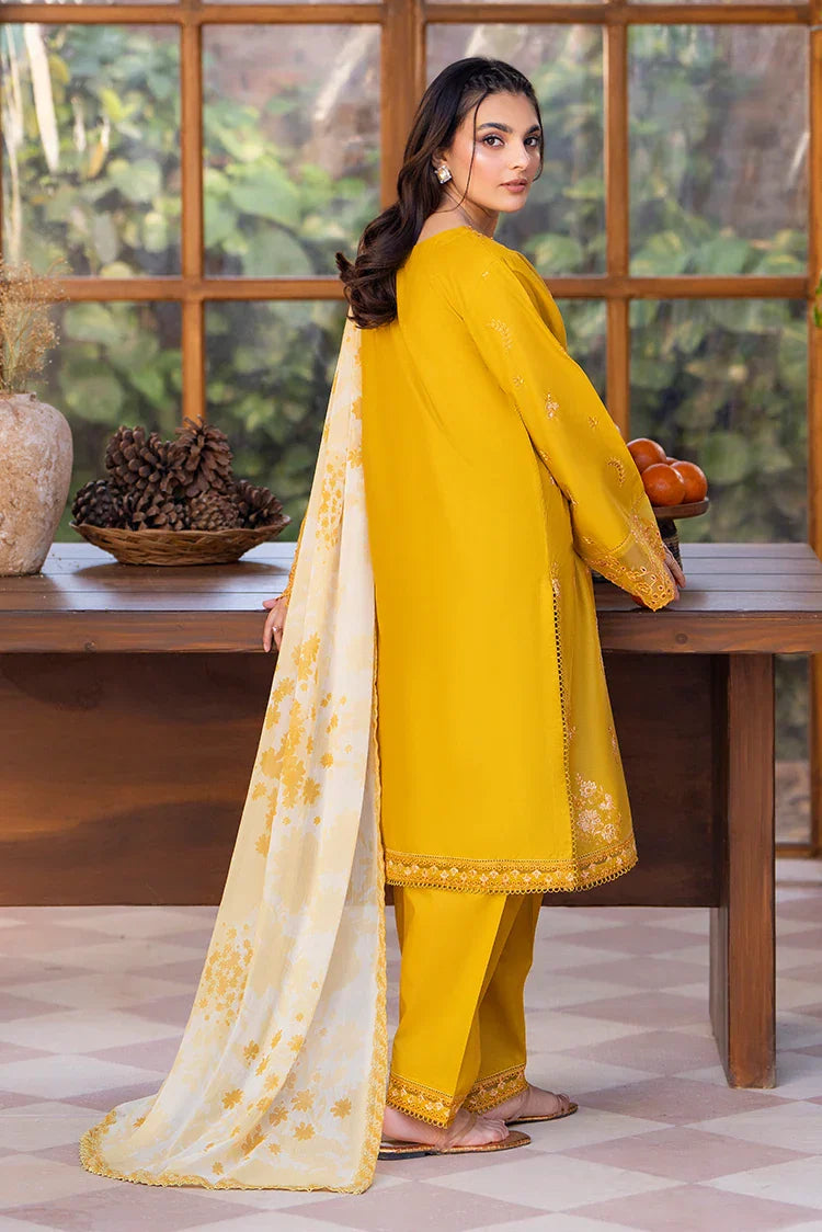 Picture of 3-PC Stitched Embroidered Suit - Available at Raja Sahib