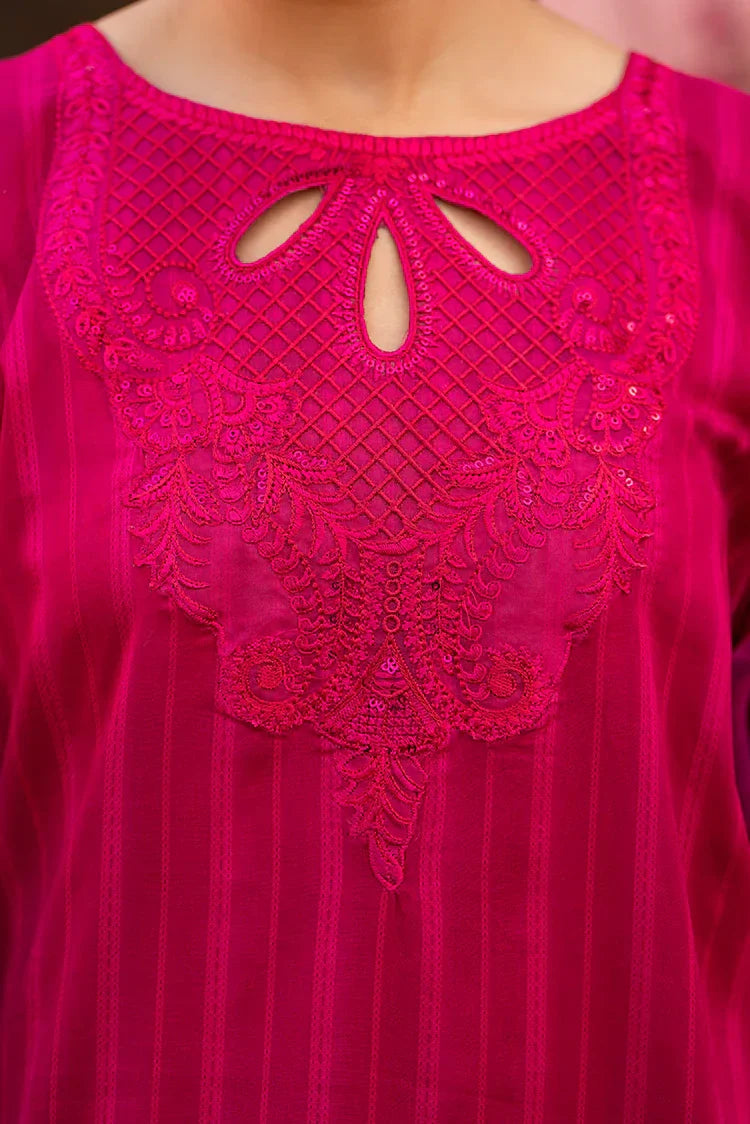 Picture of 3-PC Stitched Embroidered Suit - Available at Raja Sahib