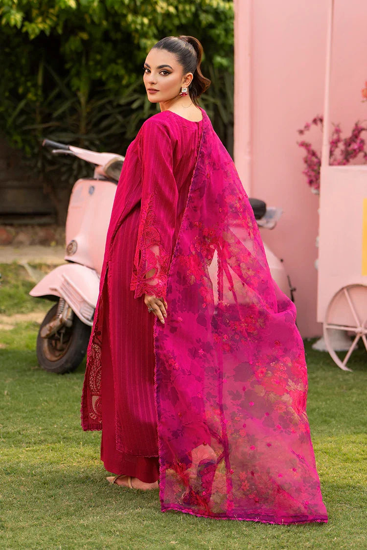 Picture of 3-PC Stitched Embroidered Suit - Available at Raja Sahib